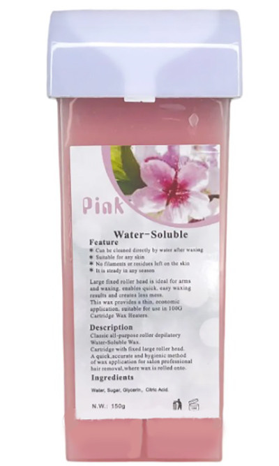 Віск для депіляції в касеті 150 г Pink Рожевий, фото 1
