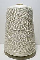 Пряжа для в"язання в бобінах віскоза з еластаном стрейч (Туреччина) МОЛОКО -