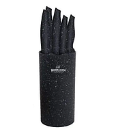 Набір ножів для кухні з підставкою Bohmann BH-6165 кухонні ножі та підставки