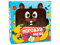 Настольная игра "Покорми меня - бобер" на украинском языке Strateg. 30378