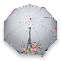 Жіноча парасоля Toprain напівавтомат з Ейфелевою вежею #06251