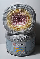 Нитки пряжа для в'язання секційна FLOWERS ALPACA YarnArt Ярнарт Фловерс Альпака № 404