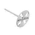 Педикюрний диск-основа подовжена STALEKS PRO PODODISC L 25 мм PDLset-25, фото 3