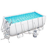 Бассейн Каркасный Bestway 56457k (412-201-122см), 8124 Л Adver Басейн Каркасний Bestway 56457k