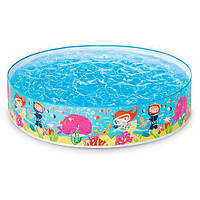 Басейн каркасний дитячий з принтом Intex 58477, 122 см Х 25 см 281 л.