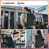 Рюкзак професійний туристичний 14 л Vanguard Vesta Aspire 41 для відеообладнання 25.5х22х46.5 см MS, фото 4