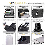 Рюкзак професійний тактичний 27 л Vanguard VEO Range T 48 Beige для відеообладнання 32.5х25х50 см MS, фото 6