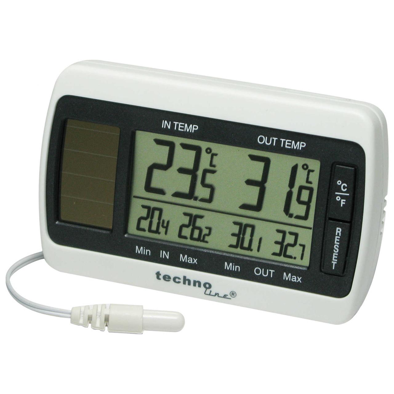 Термометр електронний кімнатний вуличний Technoline WS7008 для вимірювання температури повітря MS