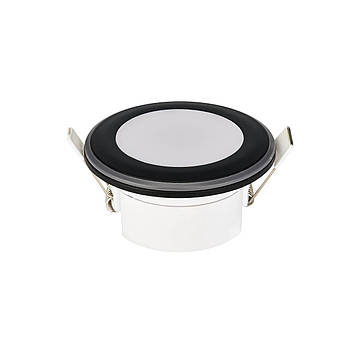 Світильник вмонтований  PARKER-5 5W чорний Shopolife