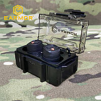 Беруши военные EARMOR M20T + Bluetooth ORIGINAL, Защитные активные наушники Тактические беруши