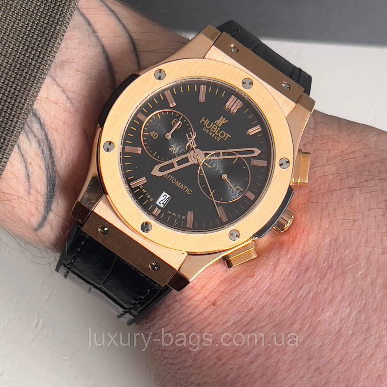 Годинник H.I.b.l.o.t Classic Fusion Gold-Black, фото 1