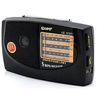Радиоприемник KIPO KB 308AC акустический портативный радиоприемник от сети и на батарейках (467421) (815286)