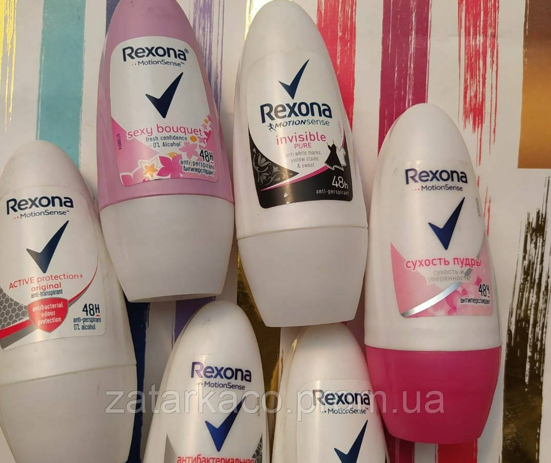 Rexona дезодорант кульковий жіночий, в асортименті