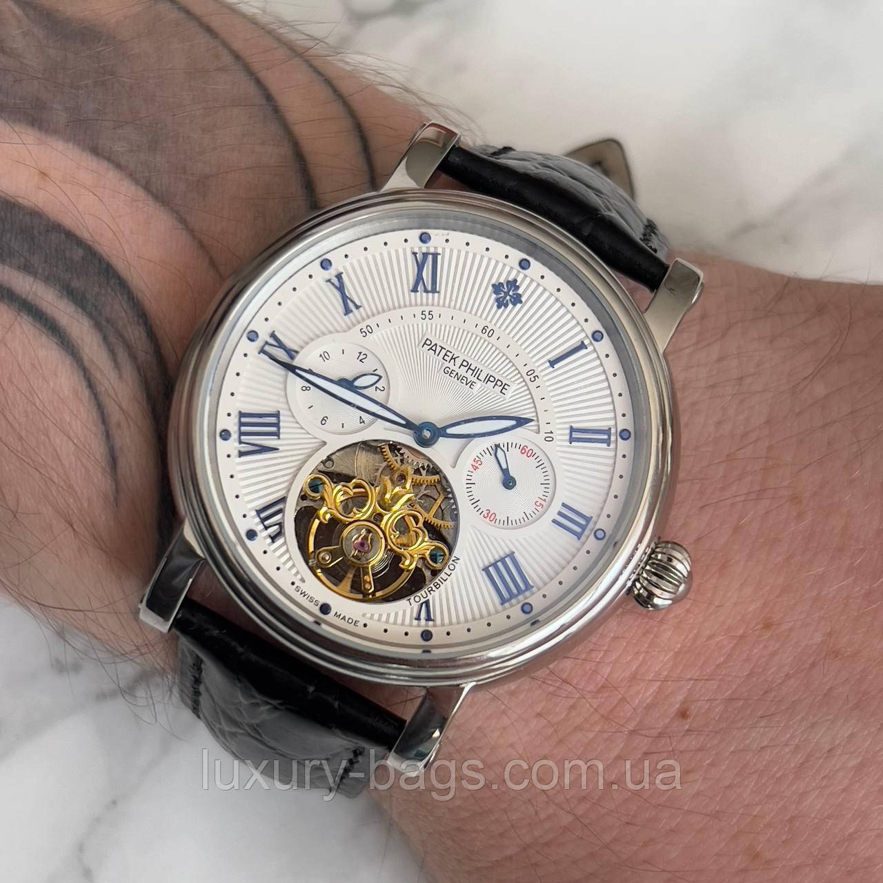 Годинник наручний Patek Philippe Grand Complications White-Silver-Black