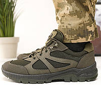 Чоловічі кросівки кольору хакі