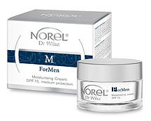 Зволожуючий протизморшок крем з SPF15 для чоловіків Moisturizing Cream Medium Protection SPF15, 50 мл