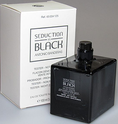 Antonio Banderas Seduction in Black 100 ml TESTER туалетна вода чоловіча (оригінал оригінал Іспанія)