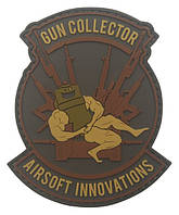 Патч ПХВ на липучке Airsoft Innovation Gun Collector