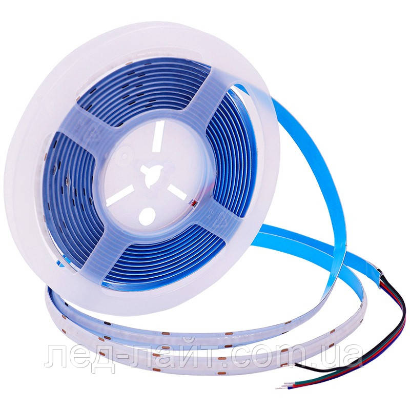 Світлодіодна стрічка 24V COB/FOB (768LED/м) IP44 RGB