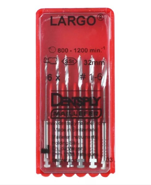 Розвертка Ларго 32 мм набір з 1 по 6 Maillefer, фото 1