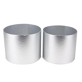 Набір з 2 коробок "Від всього серця", срібний ELISEY