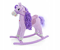 Лошадка качалка детская Princess Фиолетовая