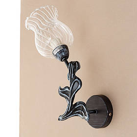 Бра у формі квітки зі скляним плафоном  ELISEY