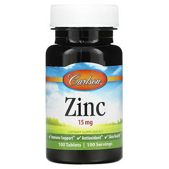 Carlson Zinc 15 mg 100 таблеток