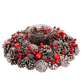 Вінок зі свічником "Дари лісу" ELISEY