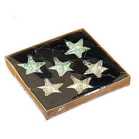 Набір прикрас "Зірки в блискітках" ELISEY