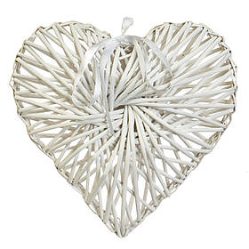 Декор з лози «Плетене серце» 43 * 35 см ELISEY