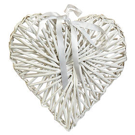 Декор з лози «Плетене серце» 30 * 27 см ELISEY