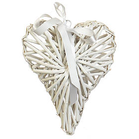 Декор з лози «Плетене серце» 20 * 24 см ELISEY
