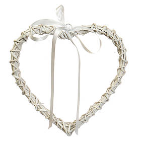 Вінок підвісний з лози "Вічне кохання" 30*29 см ELISEY