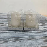 Весільна свічка (6 см) (колір кремовий, білий) ELISEY, фото 2