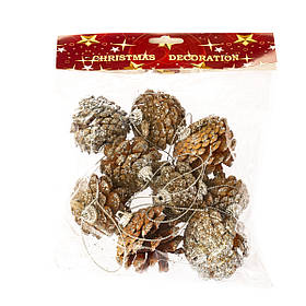 УЦІНКА Декор "Шишки в снігу" (відклеюється кріплення) ELISEY