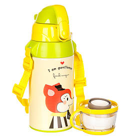 Термос "Звірята" 400 мл. *рандомній вибір дизайну ELISEY