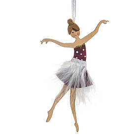 Підвіска "Пухнаста балерина" біла ELISEY