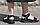 Розміри 36, 37, 38, 39, 40, 41  Босоніжки сандалі жіночі Viscala шкіряні на платформі, чорні, на липучках, фото 9
