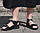 Розміри 36, 37, 38, 39, 40, 41  Босоніжки сандалі жіночі Viscala шкіряні на платформі, чорні, на липучках, фото 10