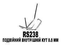 Скоба RS238 100 штук двойной внутренний угол 0.8 мм для горячего степлера для пайки пластика ПОЛЬША!