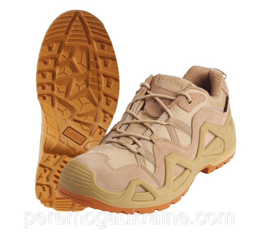 Тактичні Кросівки  Lowa Zephyr Gore tex койот розмір 42, фото 1