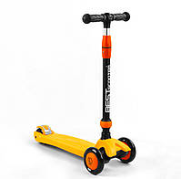 Дитячий cамокат-беговел 3в1 Best Scooter BS-50584 - Помаранчевий, фото 5