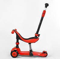 Дитячий самокат-беговел 3в1 Best Scooter BS-71899 - Червоний, фото 2