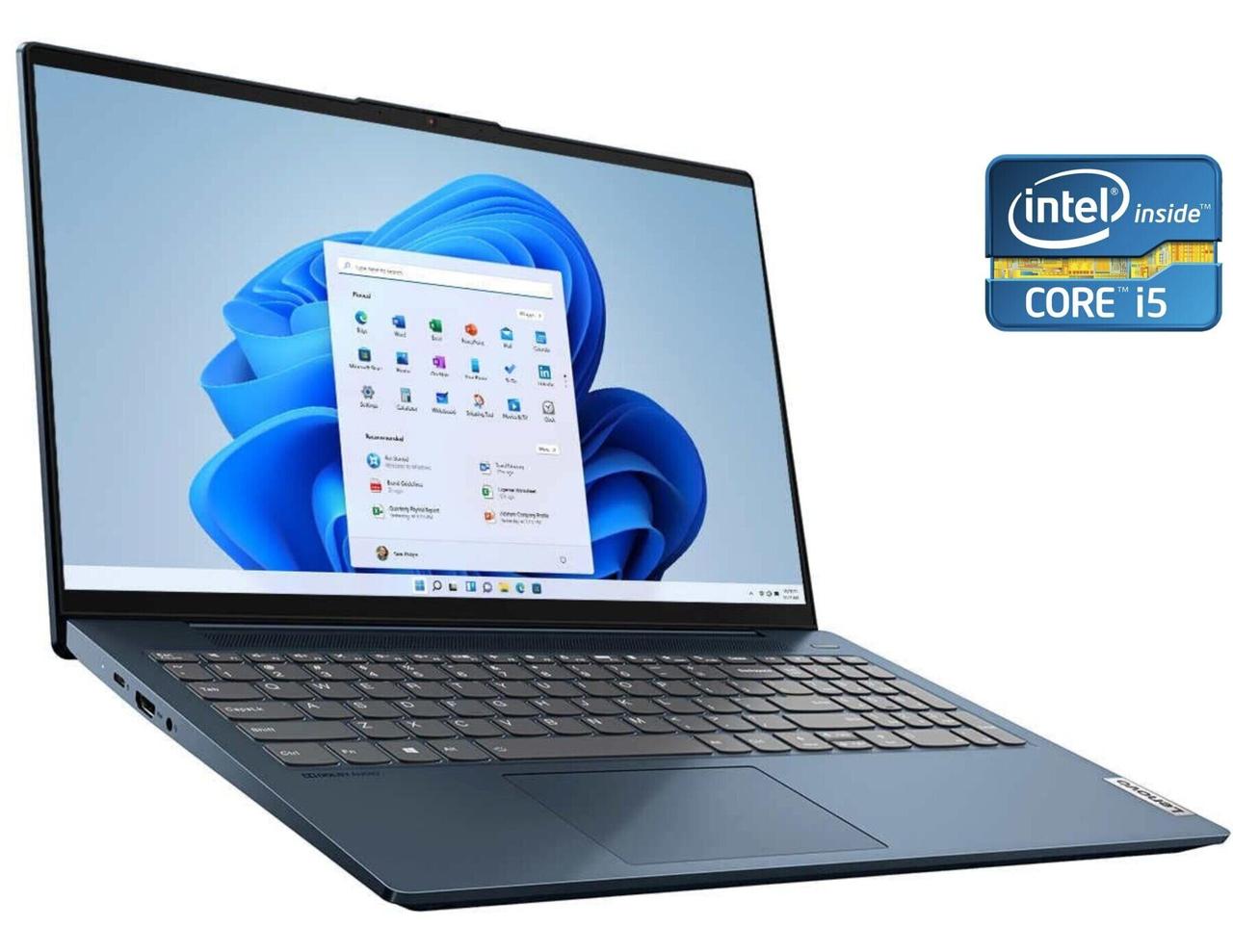 Ультрабук Lenovo IdeaPad 5 15ITL05/ 15.6" (1920x1080) Сенсорний/ Core i5-1135G7/ 8 GB RAM/ 480 GB SSD/ Iris X