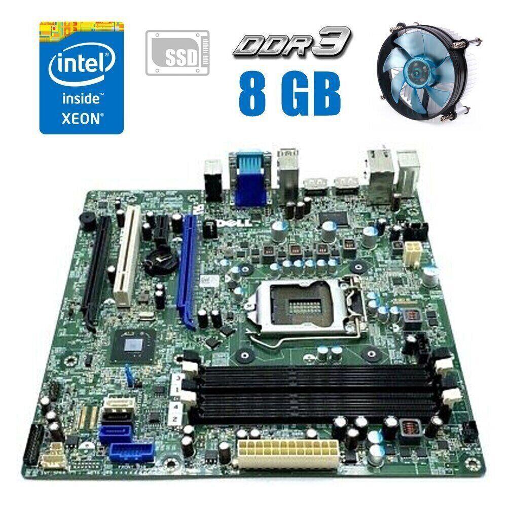 Комплект: Материнська плата Dell Optiplex 7010 MT + Intel Xeon E3-1225 v2 (4 ядера по 3.2 - 3.6 GHz) (аналог i5-3470) + 8 GB DDR3