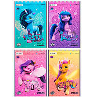 Комплект тетрадей для рисования Kite My Little Pony movie 30 листов 12 шт LP23-243_12pcs