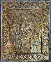 Икона из дерева Сятая Троица