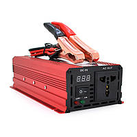 Інвертор напруги ST1600CP (DC:800W), 12/220V з апроксимованою синусоїдою, 1 універсальна розетка,