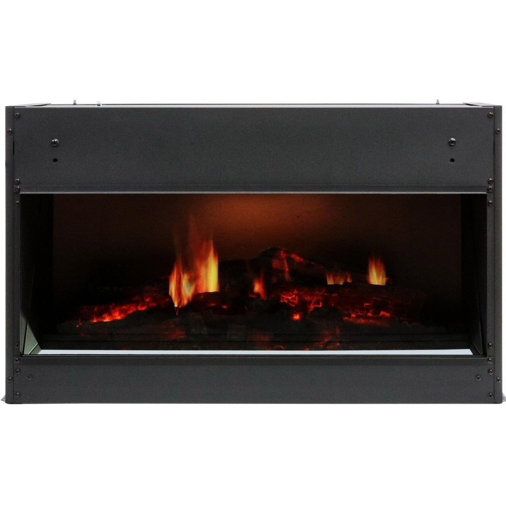 Електрокамін Dimplex Opti-V PGF-10 з 5D ефектом мерехтливих дров та полум'я Opti-Virtual зі звуком